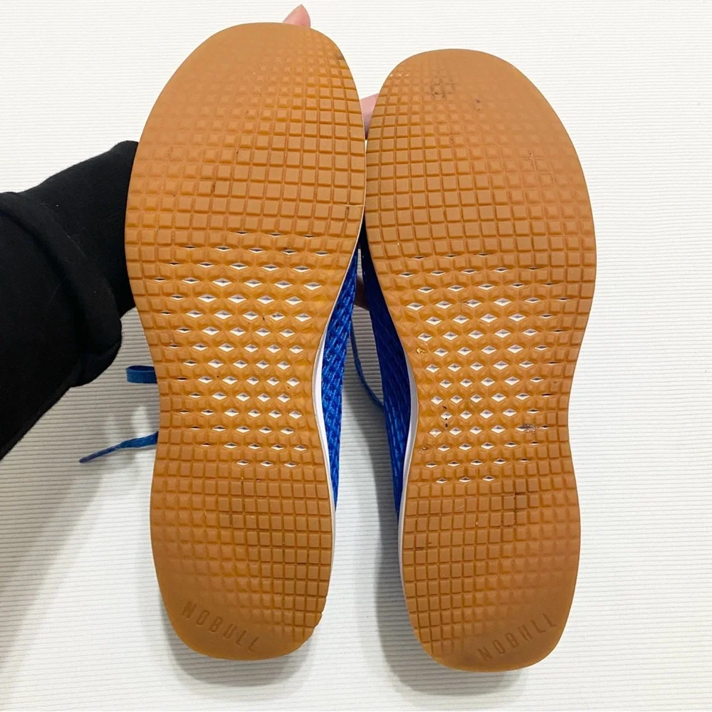 NOBULL Blue Mesh Runner Sneakers M7 W8.5 - Picture 8 of 11